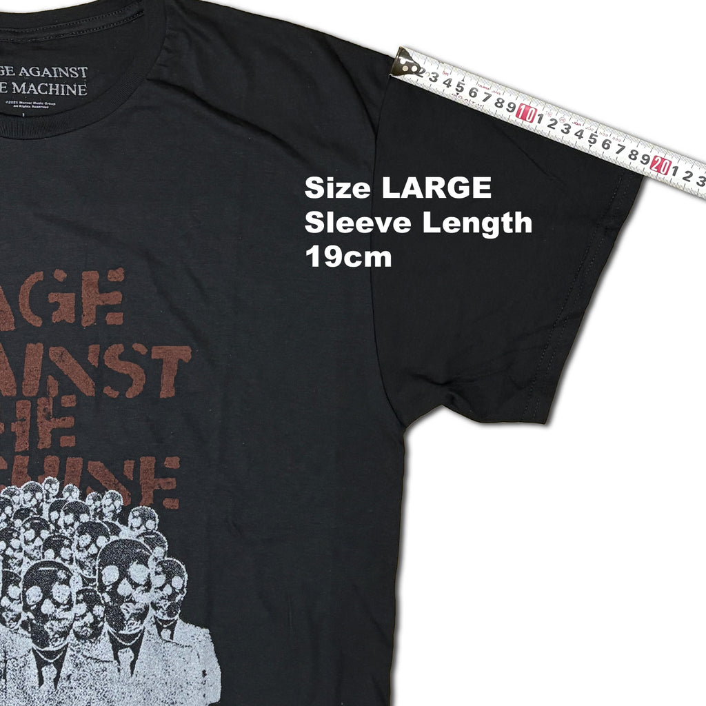RAGE AGAINST THE MACHINE / CROWD MASKS T-SHIRTS