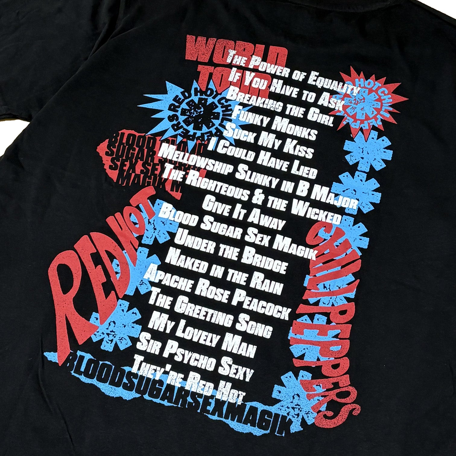 RED HOT CHILLI PEPPERS / BLOOD SUGAR SEX MAGIK T-SHIRTS