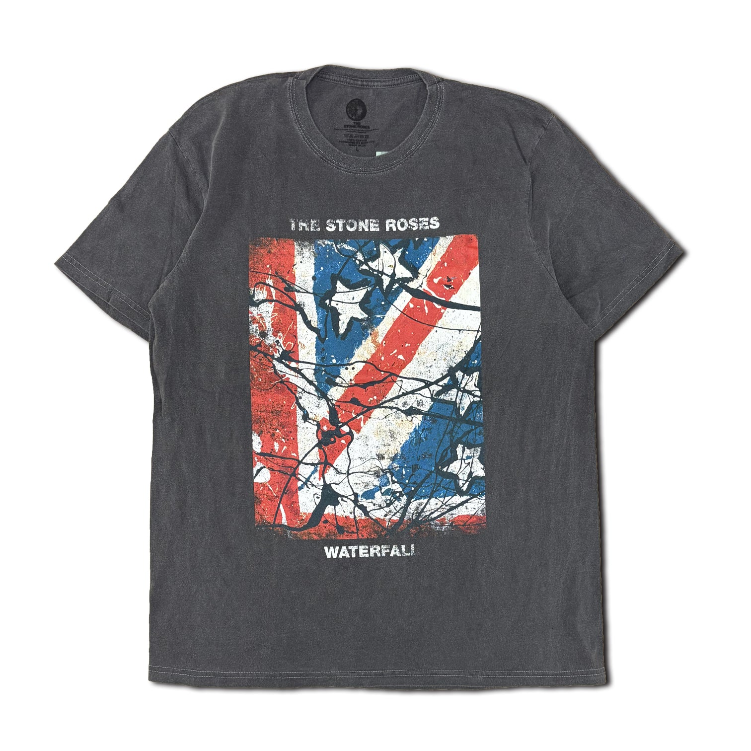 THE STONE ROSES / WATERFALL T-SHIRTS (GILDAN BODY)