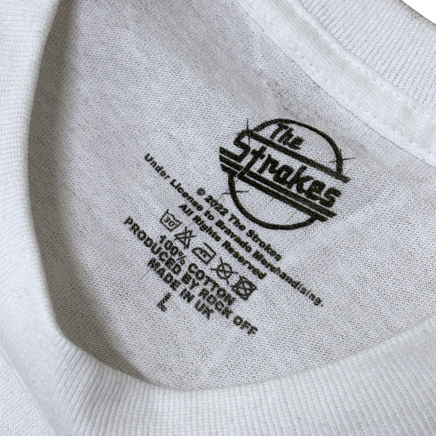 THE STROKES/ DISTRESSED OG MAGNA T-SHIRTS