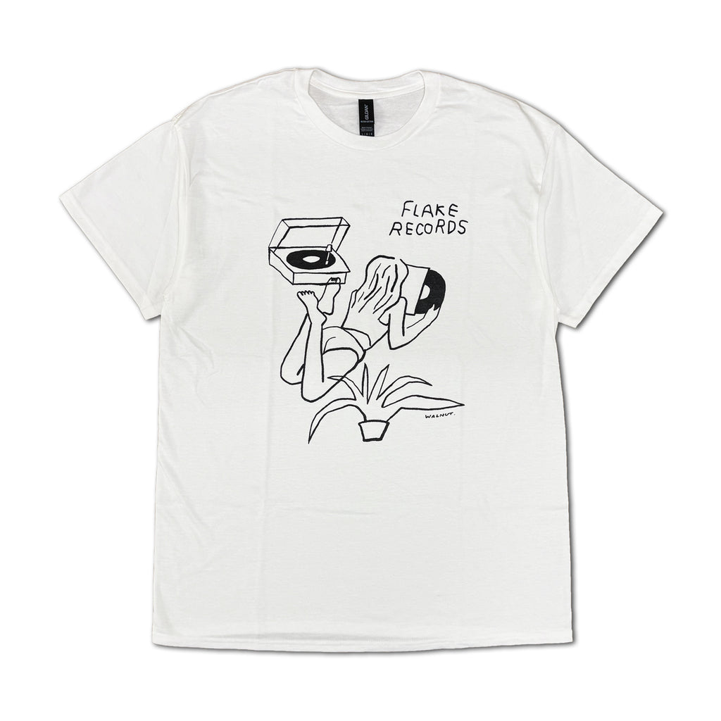 FLAKE RECORDS / DESIGNED BY WALNUT  T-SHIRT