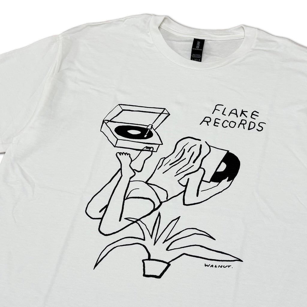 FLAKE RECORDS / DESIGNED BY WALNUT  T-SHIRT