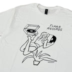 FLAKE RECORDS / DESIGNED BY WALNUT  T-SHIRT