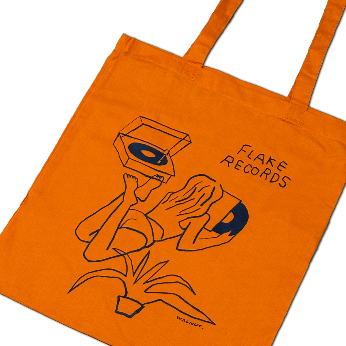 FLAKE RECORDS DESIGNED BY WALNUT / LIVING ROOM TOTE BAG