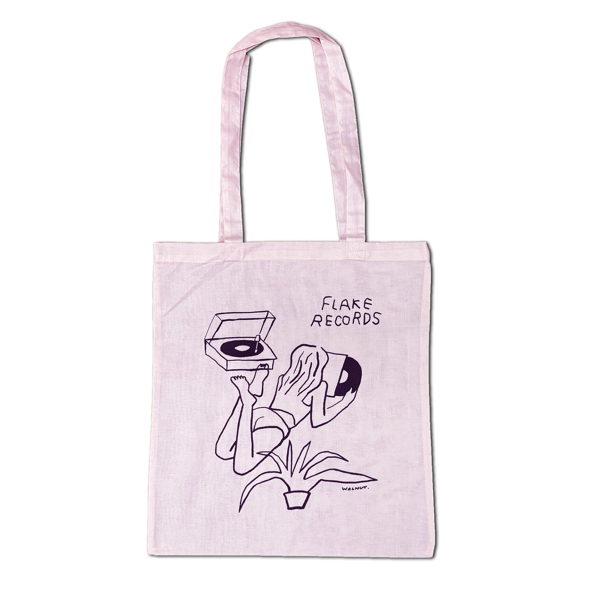 FLAKE RECORDS DESIGNED BY WALNUT / LIVING ROOM TOTE BAG