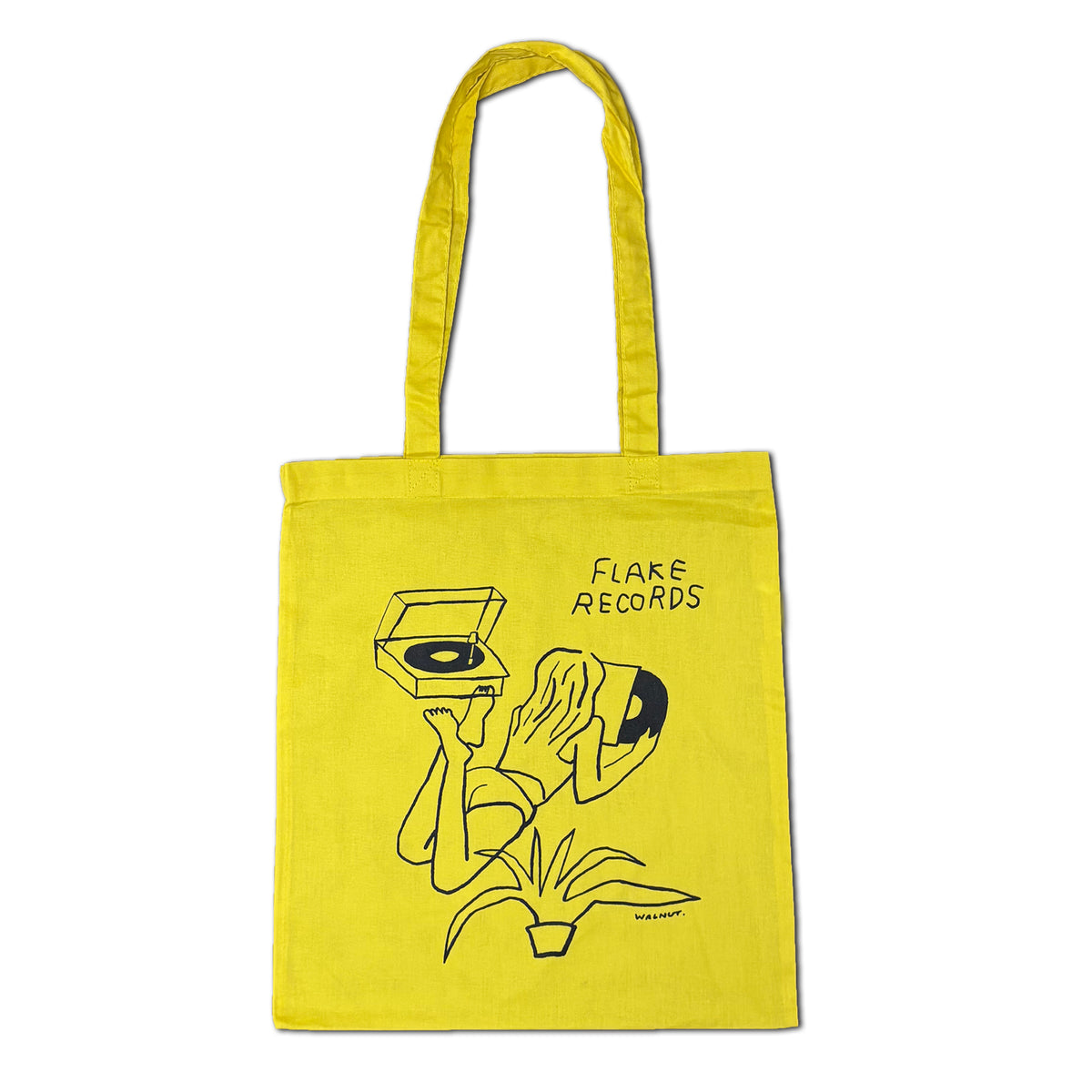 FLAKE RECORDS DESIGNED BY WALNUT / LIVING ROOM TOTE BAG