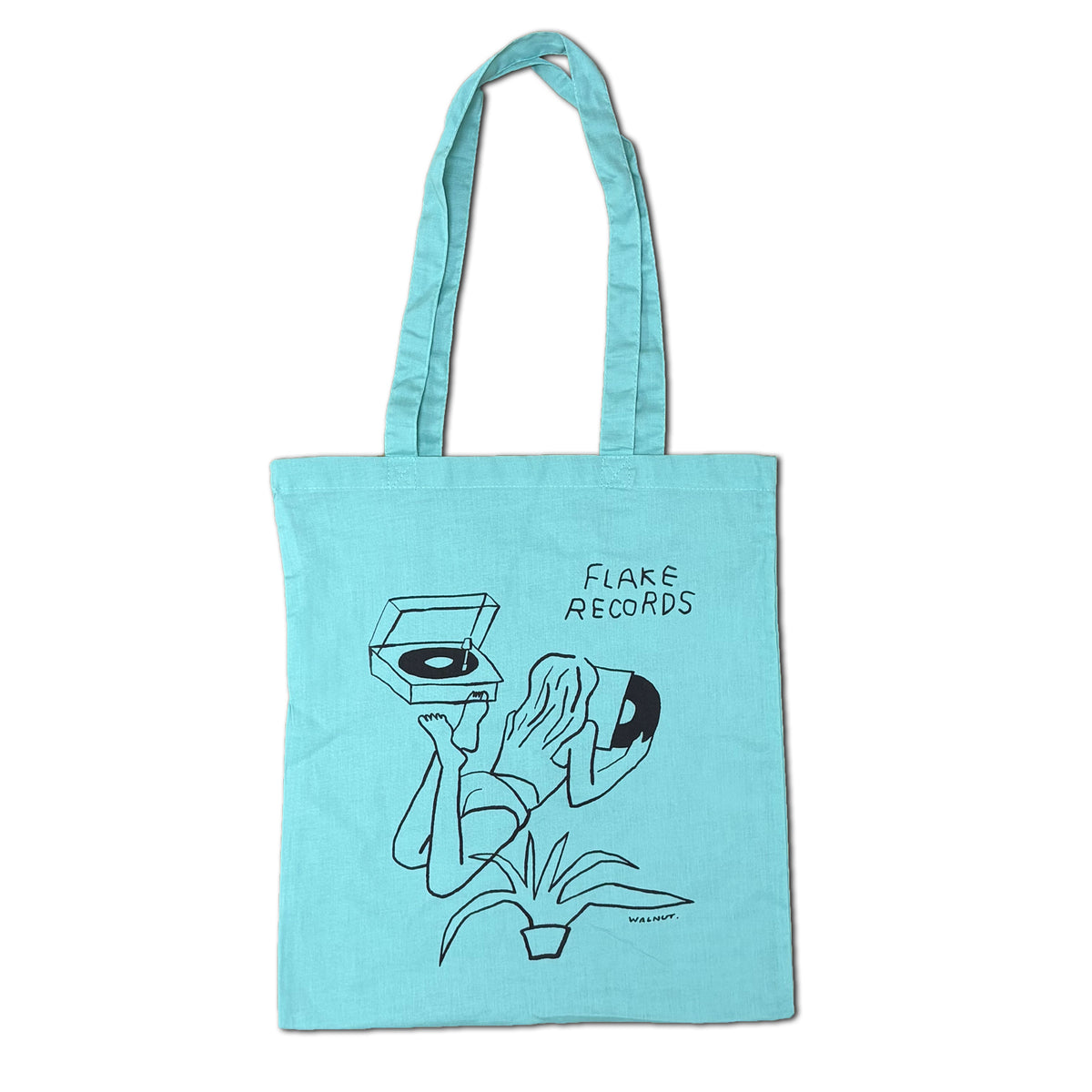 FLAKE RECORDS DESIGNED BY WALNUT / LIVING ROOM TOTE BAG