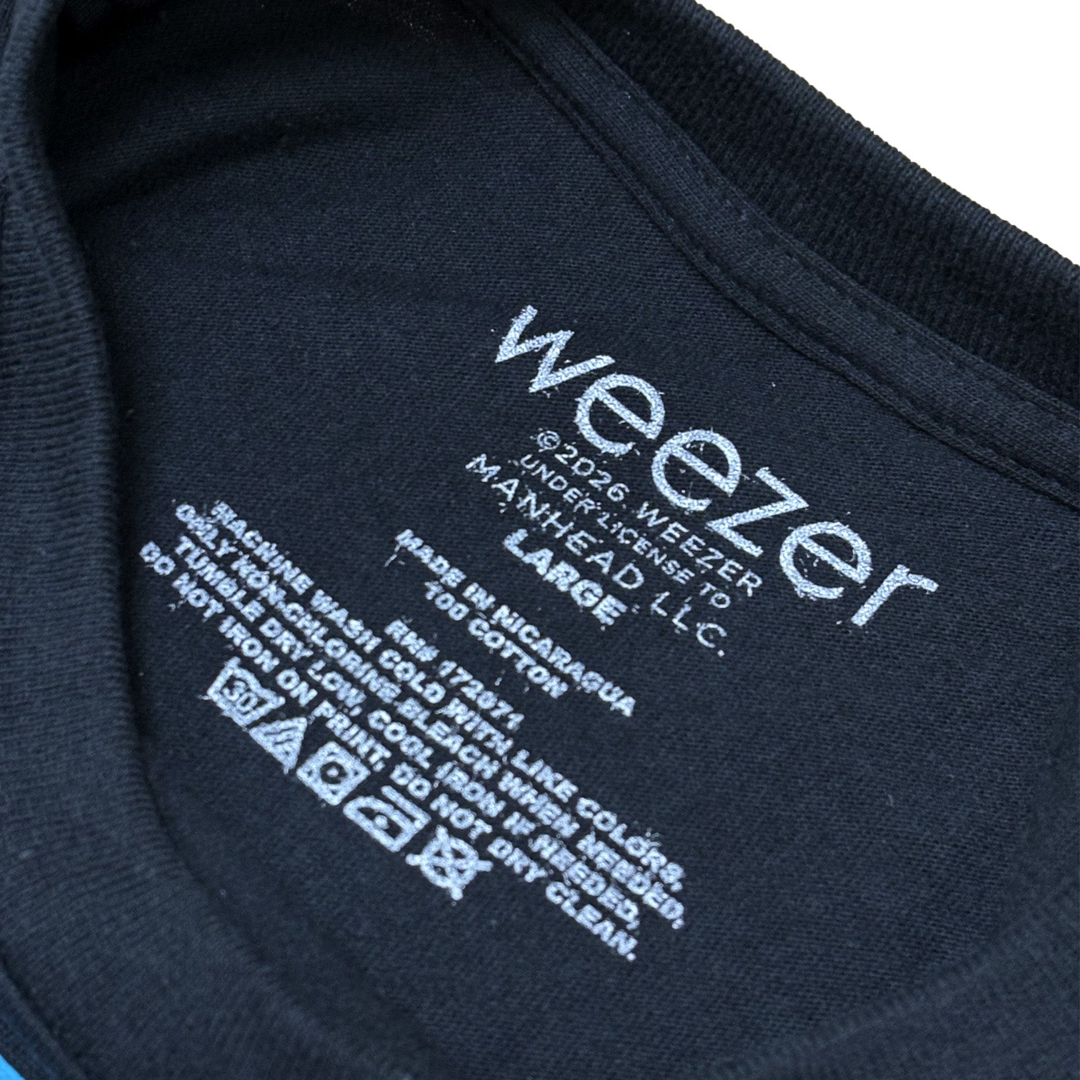 WEEZER / BLUE ALBUM COVER T-SHIRTS