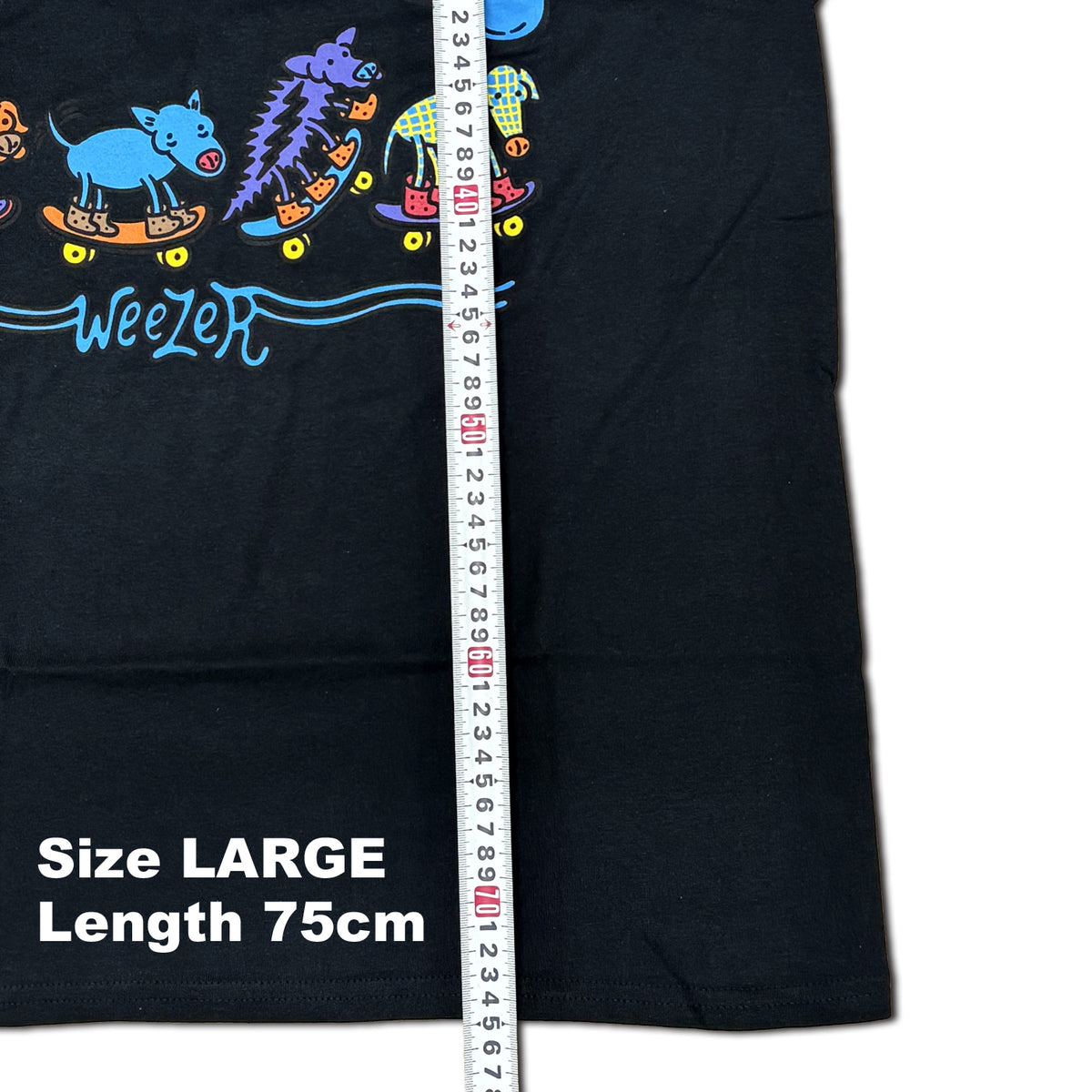 WEEZER / SAY IT AIN'T SO SKATEBOARD DOGS T-SHIRTS