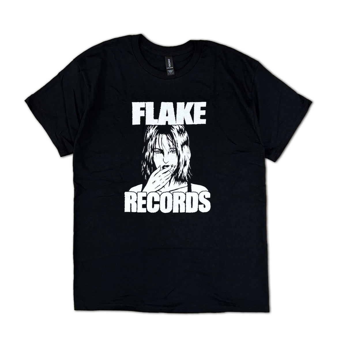 FLAKE RECORDS / DESIGNED BY YUGO. T-SHIRT