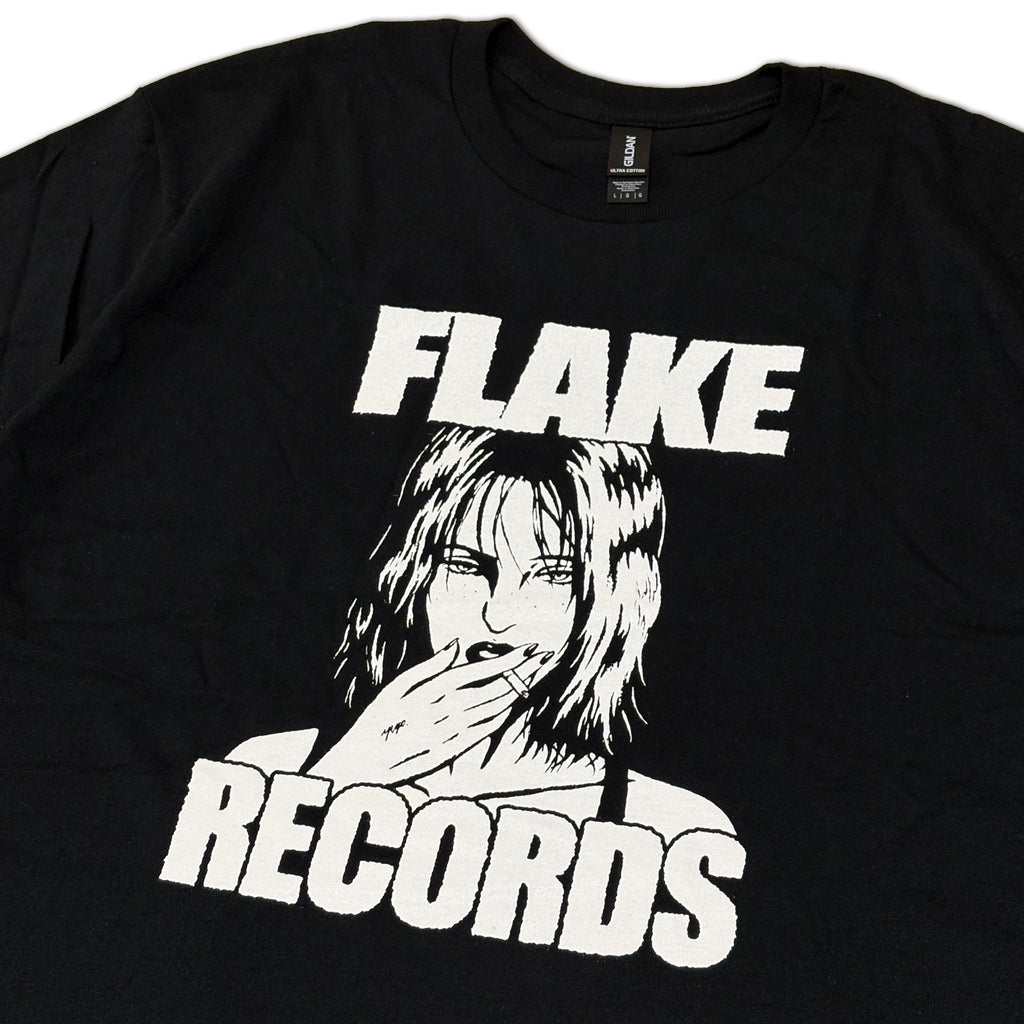 FLAKE RECORDS / DESIGNED BY YUGO. T-SHIRT